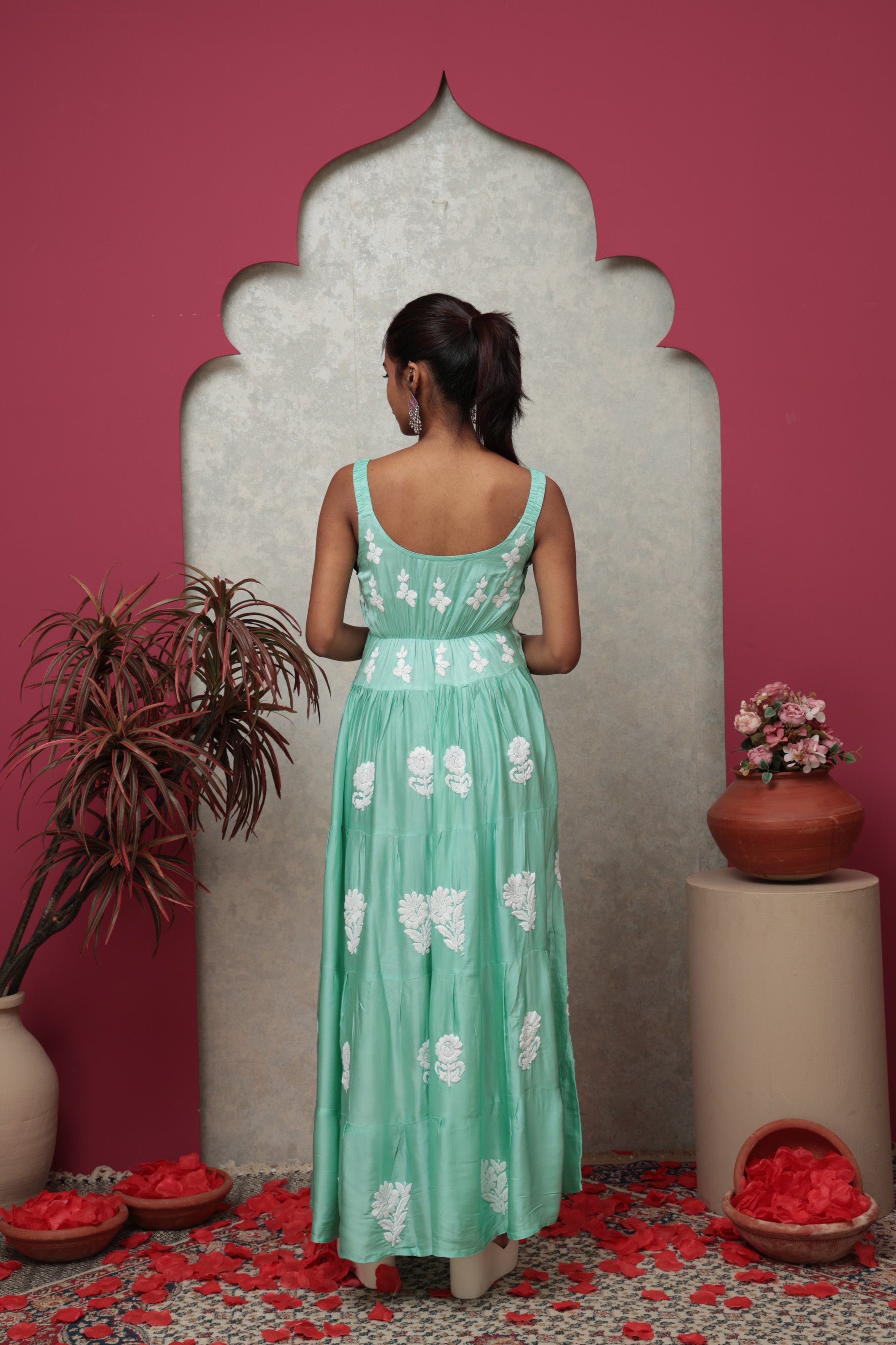 Peach Blossom Sundress