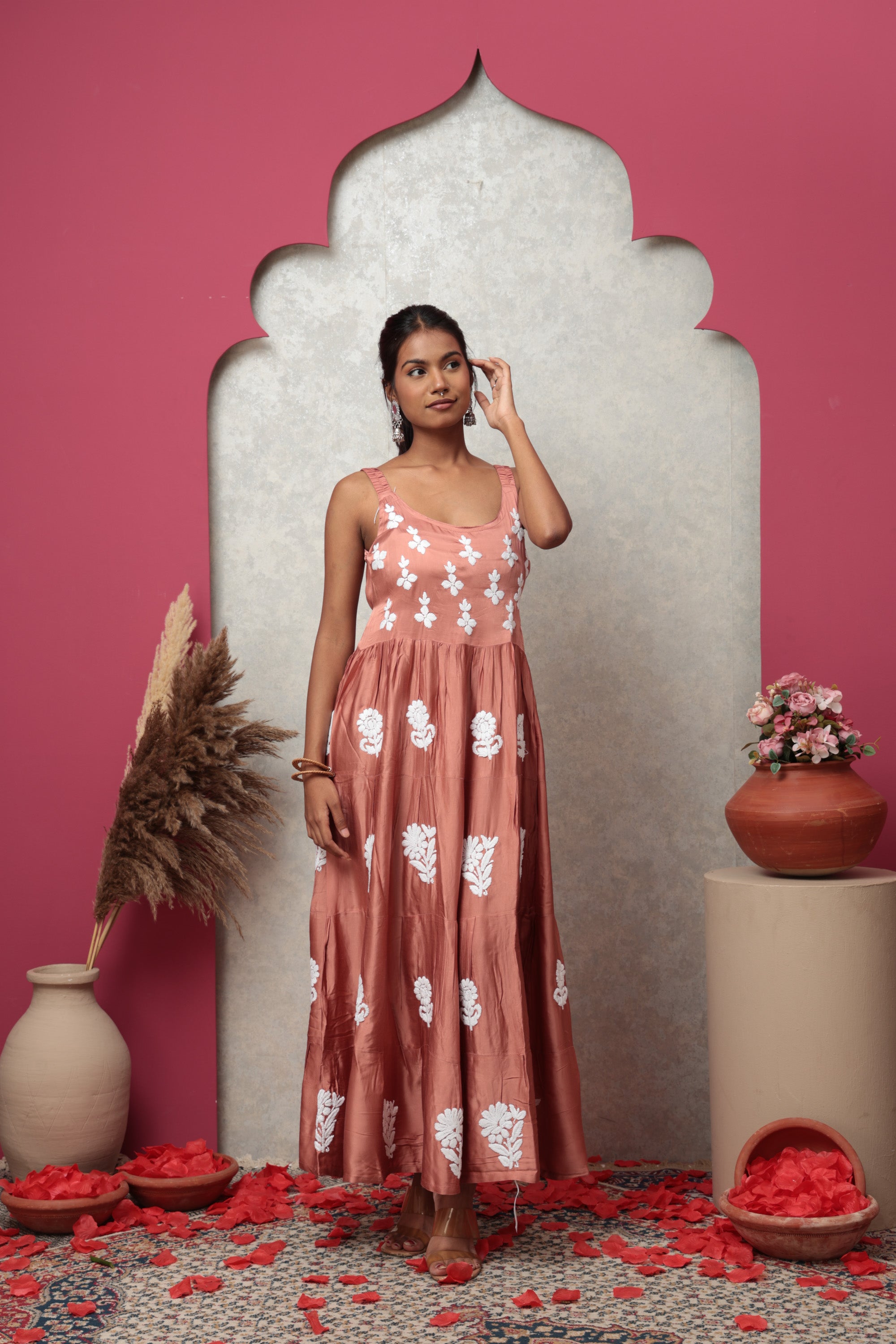 Peach Blossom Sundress