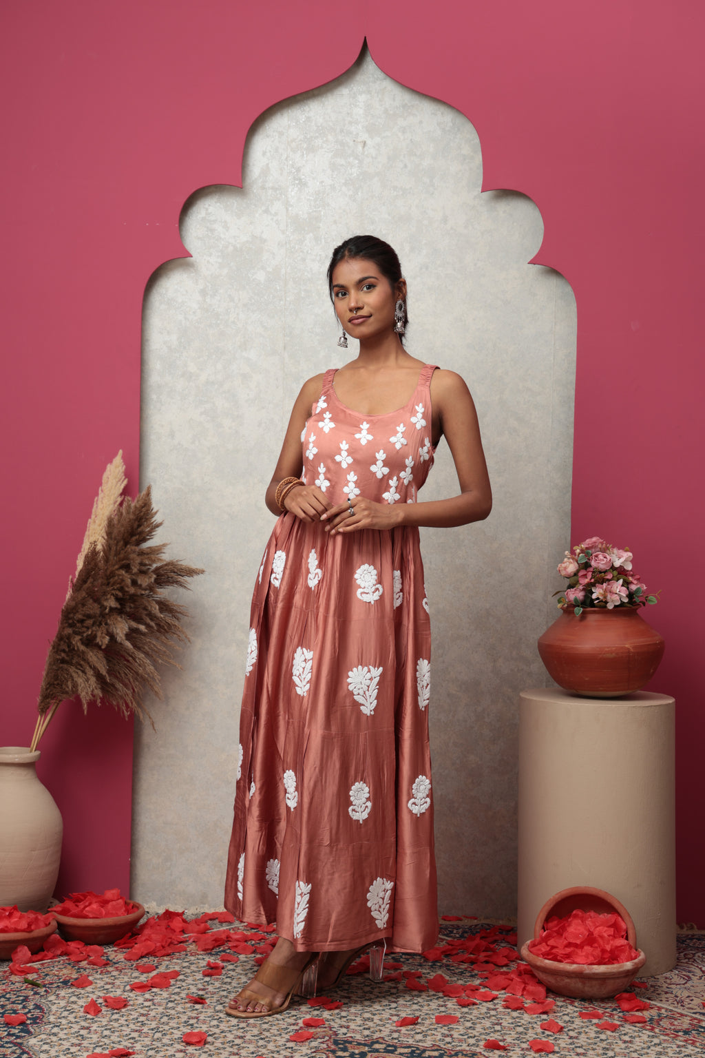 Peach Blossom Sundress