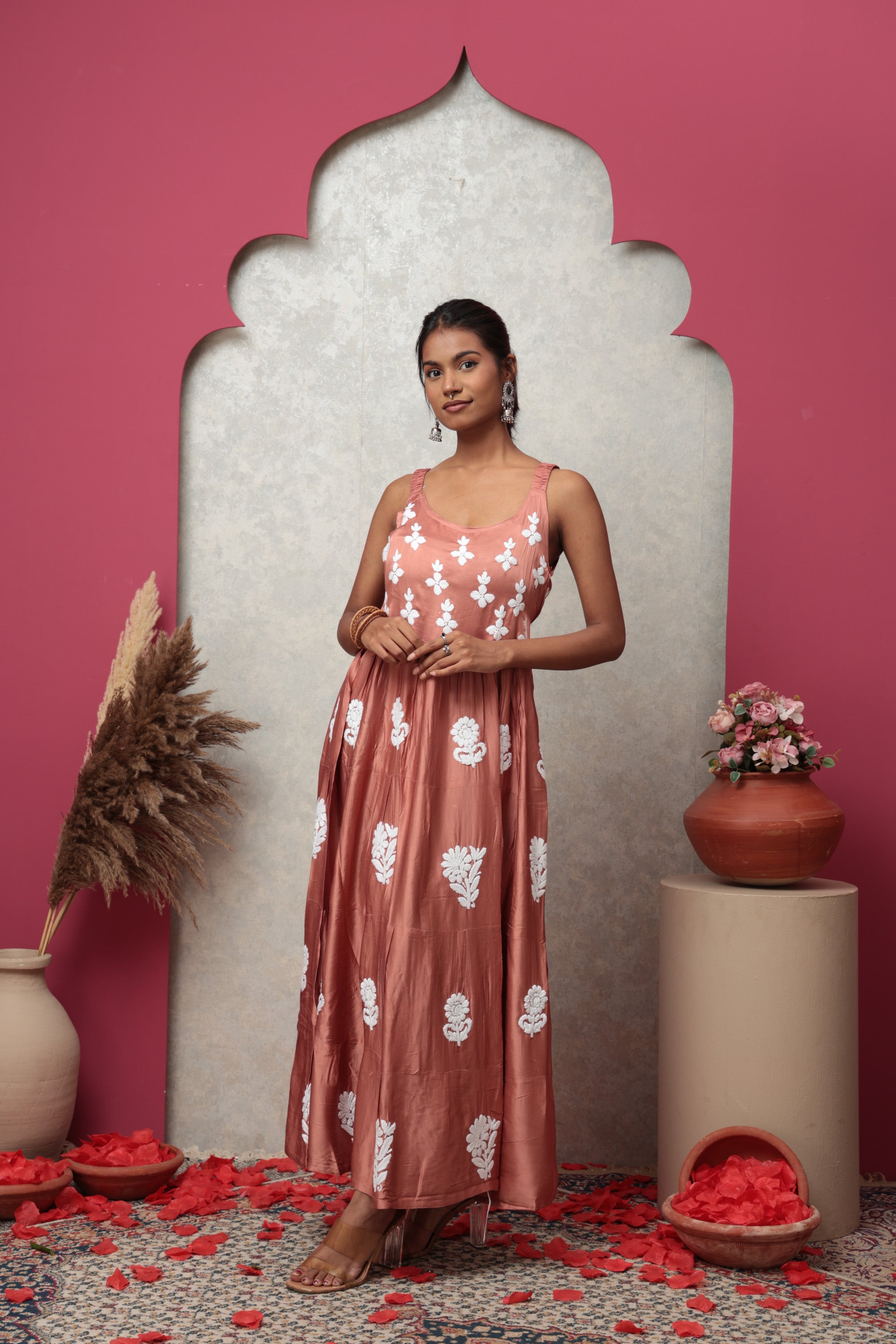 Peach Blossom Sundress