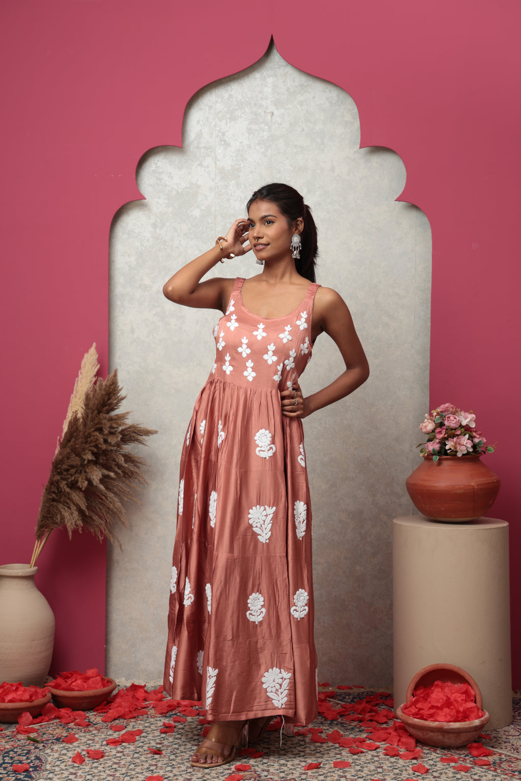Peach Blossom Sundress