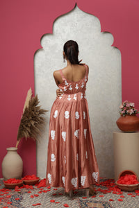 Peach Blossom Sundress